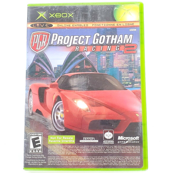 Project Gotham Racing 2 With Arcade Microsoft Xbox 2‎ Video Games (Testes Works) - Picture 1 of 4
